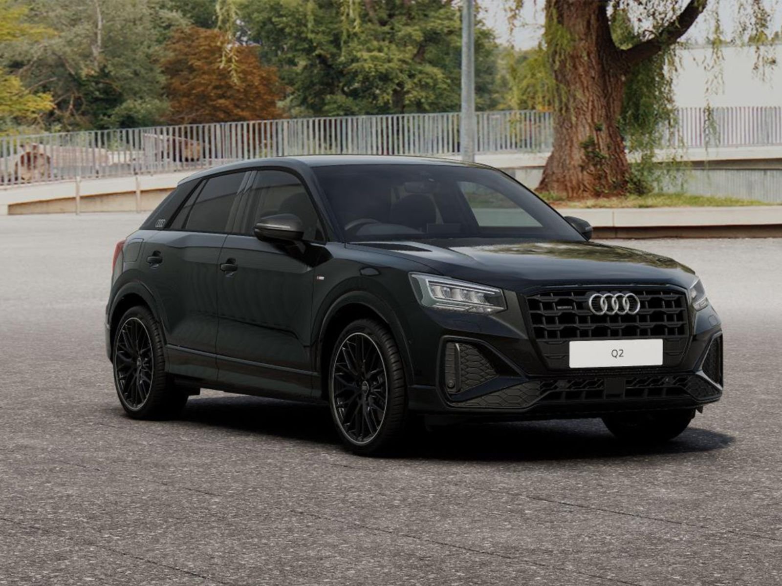 Modern Audi Q2 training vehicle used for driving lessons in Bolton